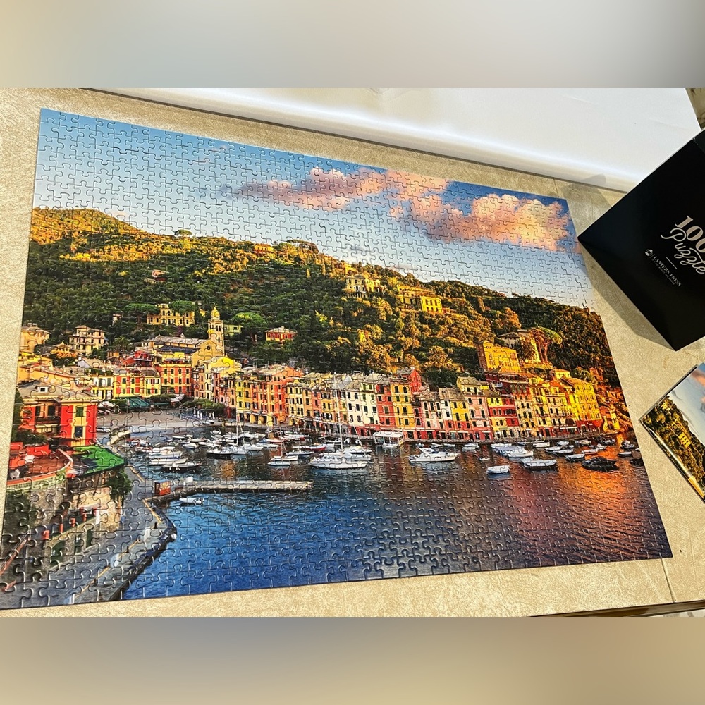 1,000 Piece Puzzles - Cinque Terre EUC
